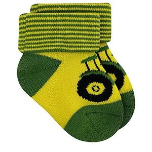 John Deere Newborn Booties Size 0-6M
